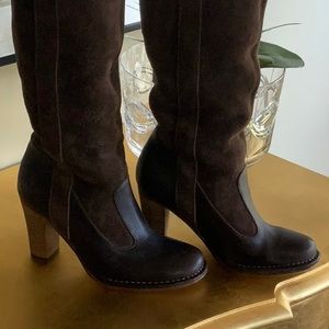 Frye suede leather boots 👢 Sz 7,5